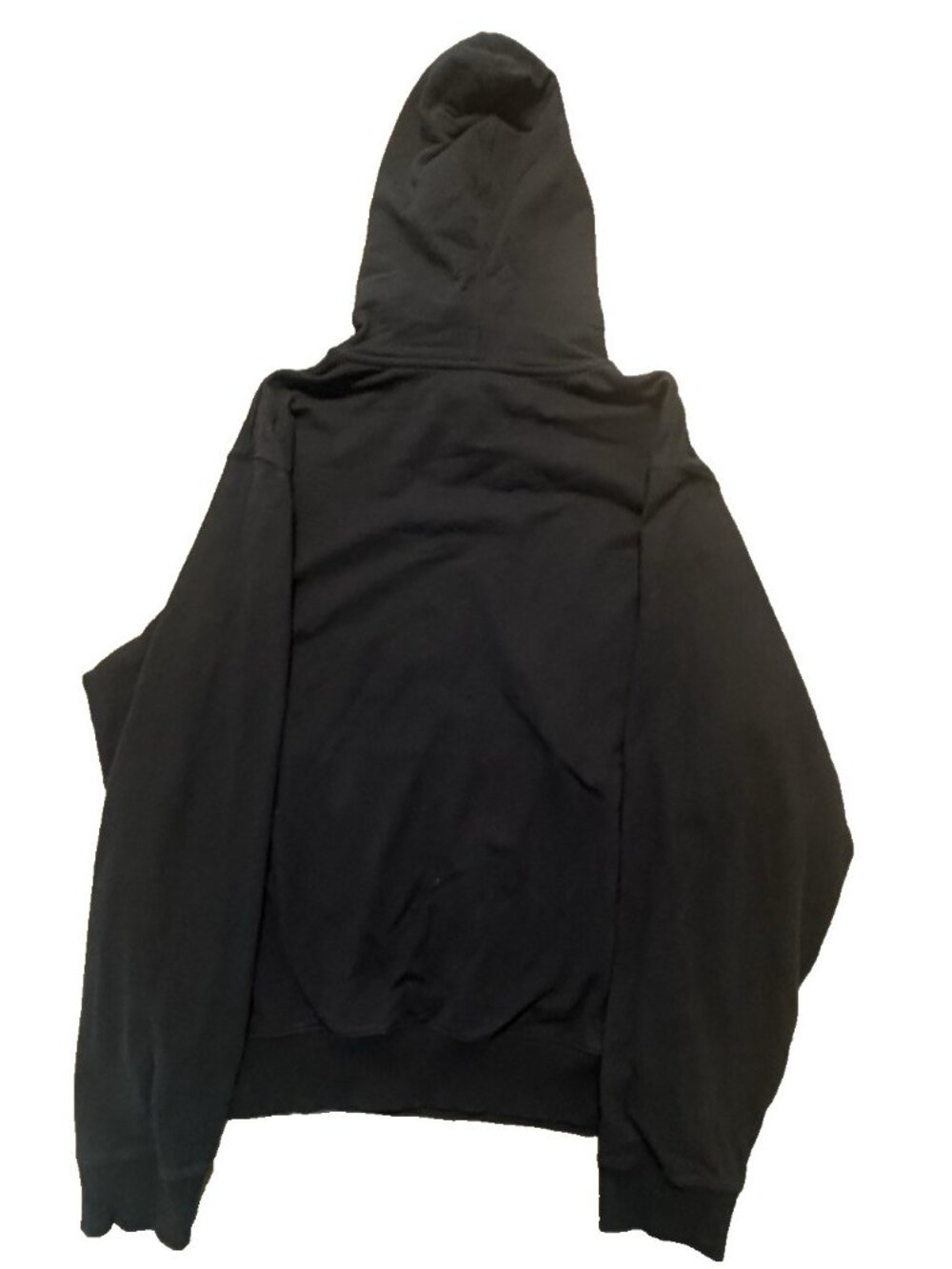 Helmut Lang Black Spell Out Hoodie Men XXL Designer Streetwear Logo - Picture 8 of 10